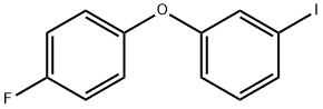 4‐フルオロ‐3′‐ヨードジフェニルエーテル 化学構造式