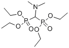 二甲氨基亚甲基二磷酸四乙酯, 18855-52-2, 结构式