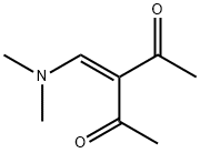 3-((二甲氨基)亚甲基)戊烷-2,4-二酮 结构式