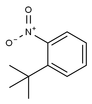 1-TERT-BUTYL-2-NITROBENZENE Struktur