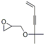 [[(1,1-ジメチル-4-ペンテン-2-イニル)オキシ]メチル]オキシラン 化学構造式