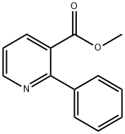 2-PHENYL-NICOTINIC ACID METHYL ESTER Structure