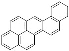 ベンゾ[pqr]ピセン 化学構造式