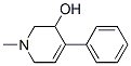 1-methyl-4-phenyl-1,2,3,6-tetrahydro-3-pyridinol 结构式