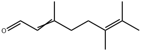 3,6,7-Trimethyl-2,6-octadienal Structure