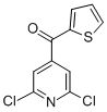 (2,6-Dichloro-4-pyridinyl)-2-thienyl-methanone Structure