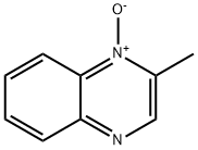 Quinoxaline,  2-methyl-,  1-oxide, 18916-44-4, 结构式