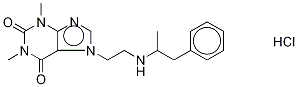 3,7-Dihydro-1,3-dimethyl-7-(2-((1-methyl-2-phenyl-ethyl)amino)-ethyl)-1H-purin-2,6-dion-mono-hydrochlorid