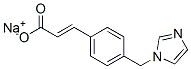 オザグレルナトリウム 化学構造式