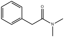 N,N-ジメチルベンゼンアセトアミド 化学構造式