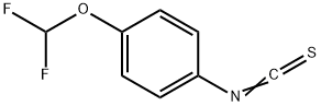 4-(二氟甲氧基)苯基异硫氰酸酯 结构式