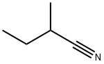 2-METHYLBUTYRONITRILE Struktur