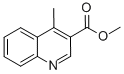 METHYL 4-METHYLQUINOLINE-3-CARBOXYLATE 结构式