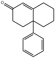4,4a,5,6,7,8-Hexahydro-4a-phenylnaphthalen-2(3H)-one 结构式