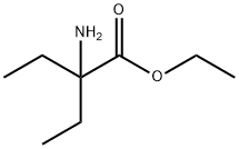 Butanoic  acid,  2-amino-2-ethyl-,  ethyl  ester Structure