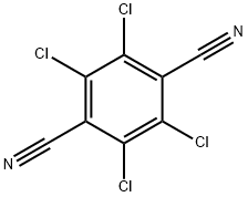 四氯对苯二腈, 1897-41-2, 结构式