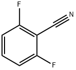 2,6-Difluorobenzonitrile Struktur