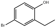 4-溴-2-乙基苯酚, 18980-21-7, 结构式