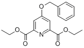 Diethyl 4-(phenylmethoxy)-2,6-pyridinedicarboxylate 结构式