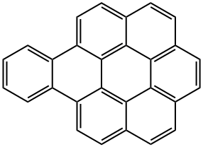 ベンゾ[A]コロネン 化学構造式