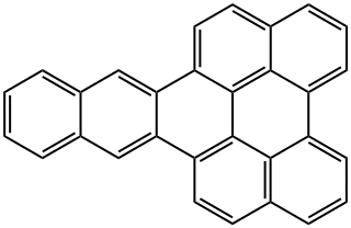 アントラ[1,2,3,4-ghi]ペリレン 化学構造式