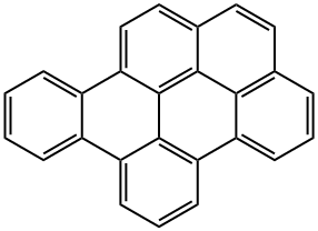 ジベンゾ[b,pqr]ペリレン 化学構造式