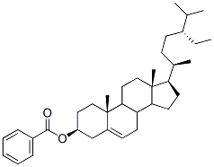 (3beta)-stigmast-5-en-3-yl benzoate Structure