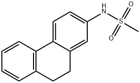 N-(9,10-Dihydro-phenanthren-2-yl)-methanesulfonamide 结构式