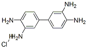 [1,1'-biphenyl]-3,3',4,4'-tetramine hydrochloride 结构式