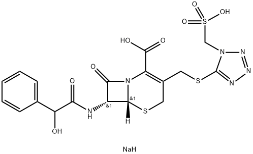 头孢尼西, 190181-58-9, 结构式