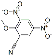 2-methoxy-3,5-dinitrobenzonitrile 结构式