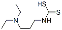 N-[3-(Diethylamino)propyl]carbamodithioic acid 结构式