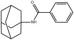 N-(1-アダマンチル)ベンズアミド 化学構造式