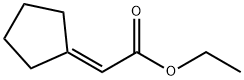 ethyl cyclopentylideneacetate Struktur