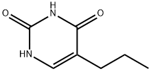 5-N-プロピルウラシル 化学構造式