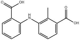 3′-カルボキシメチルメフェナム酸 化学構造式