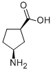 3-氨基环戊羧酸 结构式