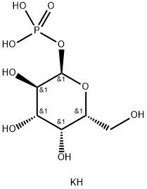 阿尔法-D-半乳糖 1-磷酸二钾盐五水合物, 19046-60-7, 结构式