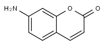 7-氨基香豆素 结构式