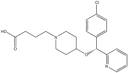 (R)-Bepotastine Structure