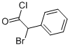 ブロモフェニル酢酸クロリド 化学構造式