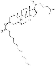 胆固醇月桂酸酯, 1908-11-8, 结构式