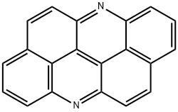 アクリジノ[2,1,9,8-klmna]アクリジン 化学構造式
