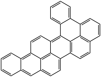 ジベンゾ[a,rst]ナフト[8,1,2-cde]ペンタフェン 化学構造式