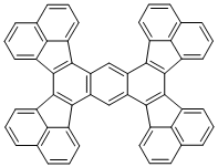 1.2,3.4,5.6,7.8-テトラ(PERI-ナフチレン)アントラセン(SOLD 'AS IS') 化学構造式