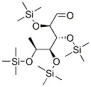 2-O,3-O,4-O,5-O-Tetrakis(trimethylsilyl)-6-deoxy-L-mannose 结构式