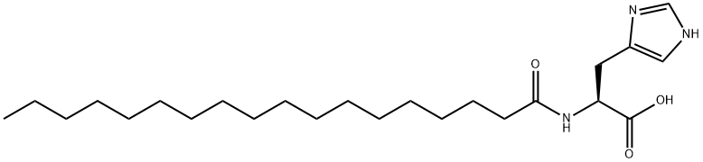N-stearoylhistidine 结构式