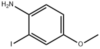2-碘-4-甲氧基苯基胺 结构式