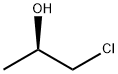 (R)-1-クロロ-2-プロパノール 化学構造式