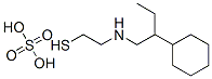 2-[(2-Cyclohexylbutyl)amino]ethanethiol sulfate 结构式
